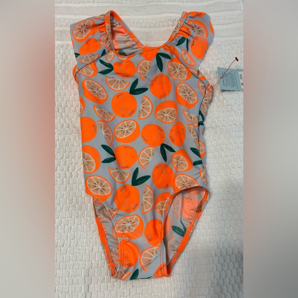 Cat & Jack 3t orange swimsuit